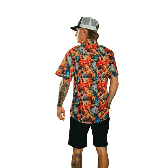 Dixxon Shirt Mens 2X The Articles Short Sleeve Party Shirt NWT - Picture 4 of 4